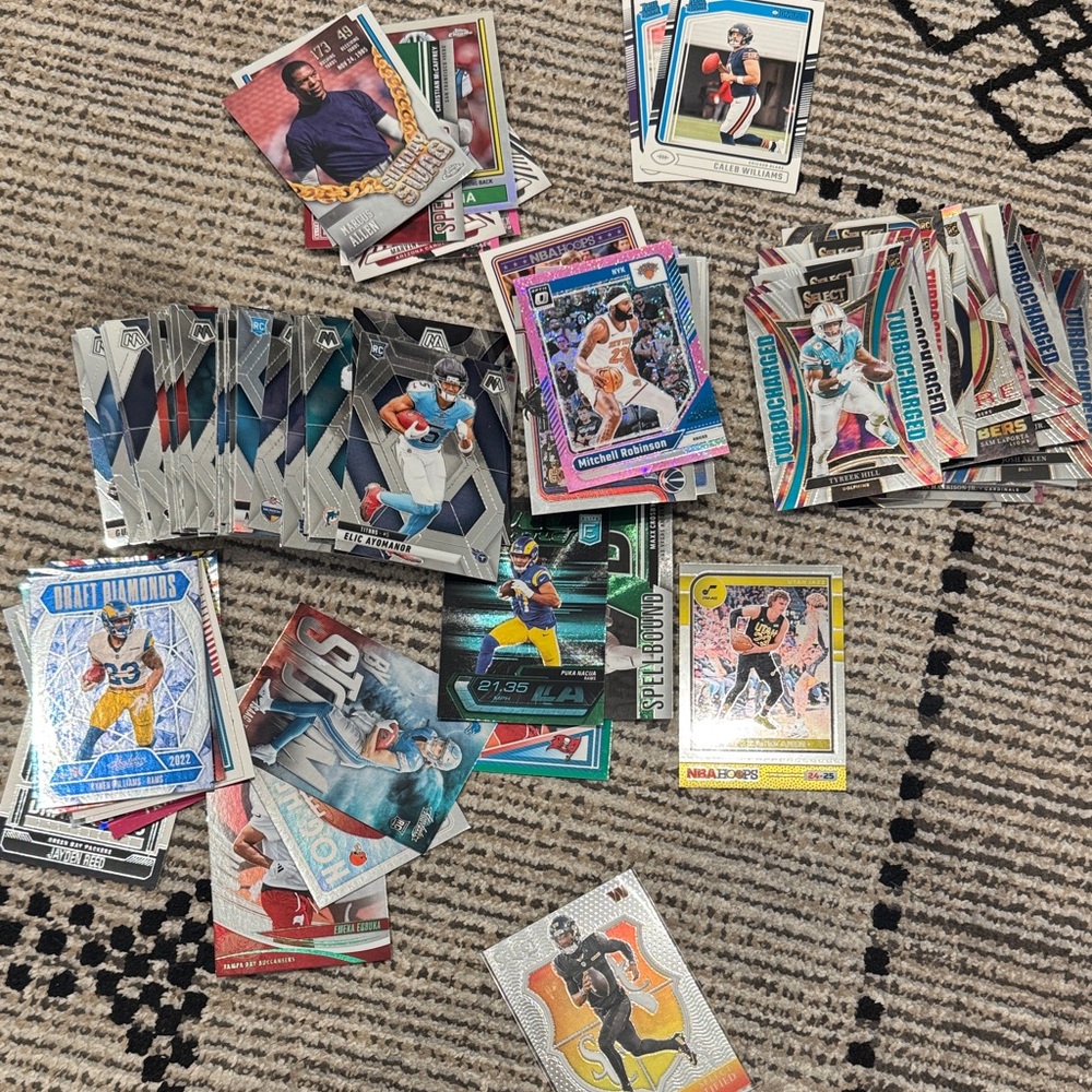 Assorted Sports Trading Cards Collection